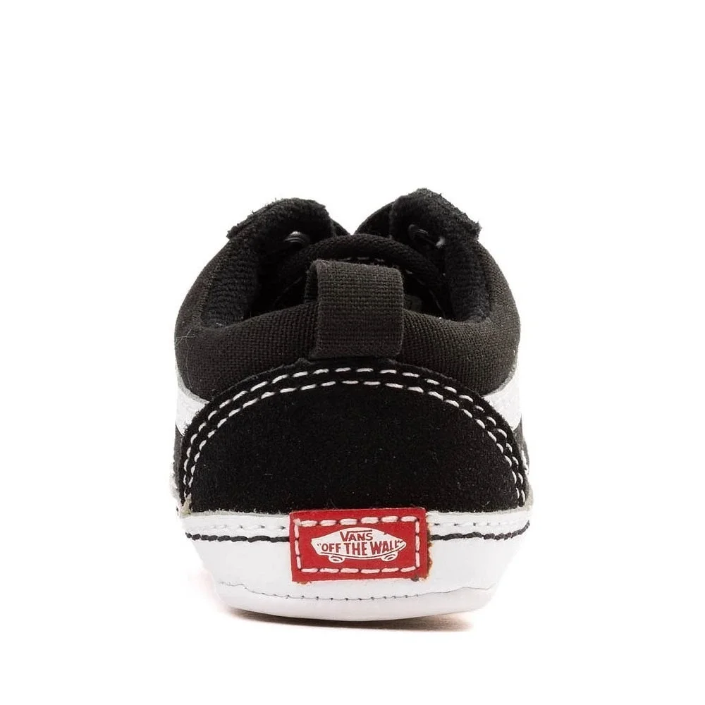 Vans Old Skool‎ Crib Shoe Baby Black / White Size 2 NEW